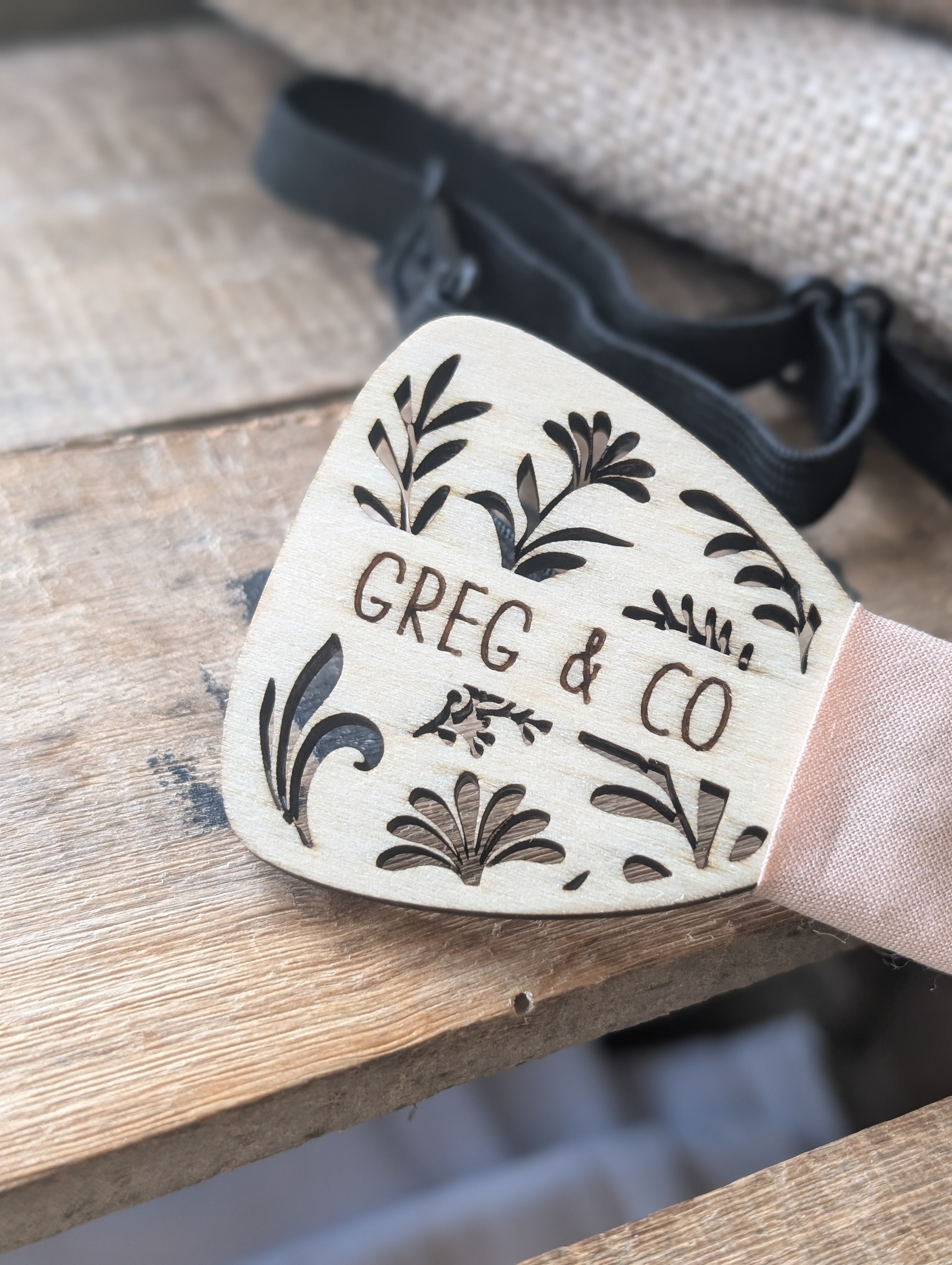 nœud papillon homme idéal mariage cadeau fête des pères, Noël, anniversaire, EVG. personnalisé avec prénom gravé, date ou initiales 