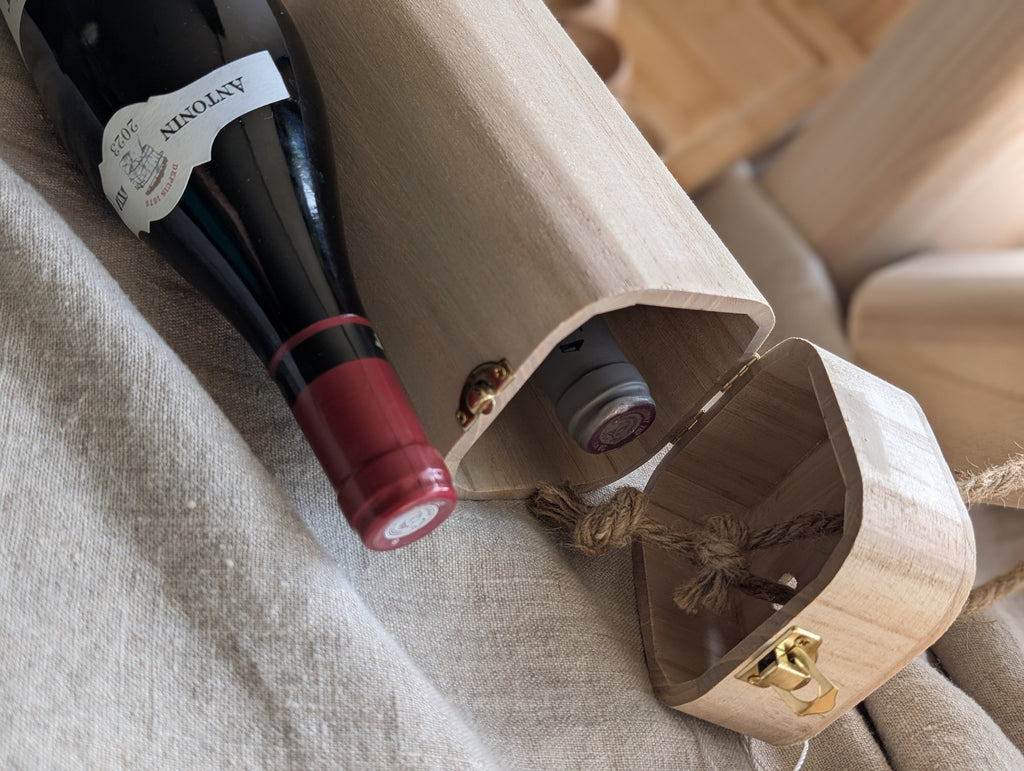 Coffret vin personnalisé –  Meilleur Parrain ou Meilleure Marraine