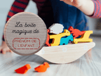 Boîte à trésors bois personnalisée La boîte magique de prénom enfant cadeau naissance baptême