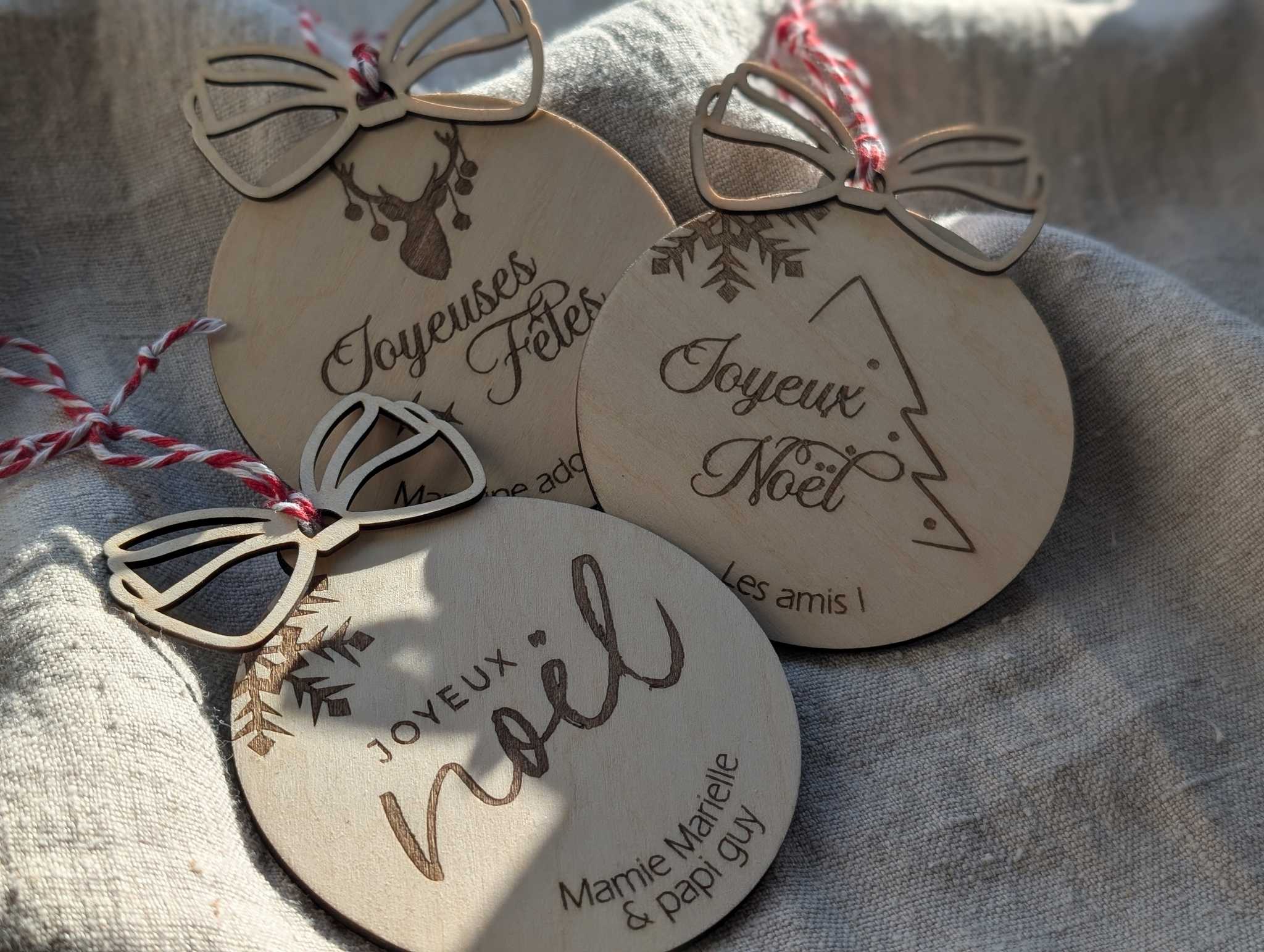 décoration originale pour sapin noel cadeau ideal etes