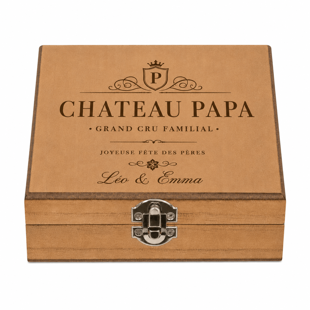chateau-papa-coffret-sommelier-grave-prenom-enfants-fete-des-peres