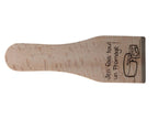 Spatule raclette bois gravure j'en fais tout un fromage expression humoristique