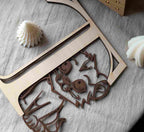 Lettre Prénom Bois Personnalisée Lionceau | Déco Chambre Enfant