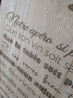 version chez nous l'apéro est une religion avec prière de l'apéro drôle et décalée. 