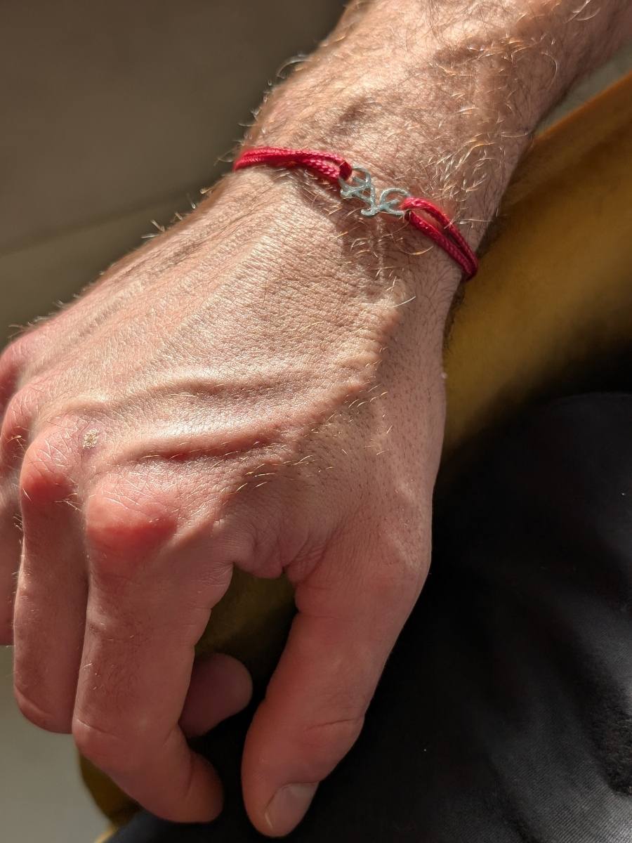 Bracelet Vélo Homme Réglable - Nœuds Coulissants