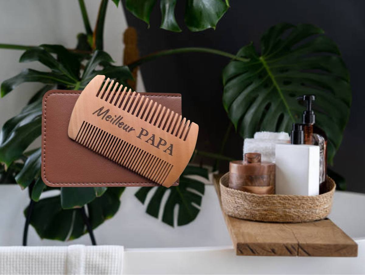 accessoire homme barbe personnalisable